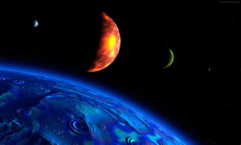 iphone 3d space wallpaper 6