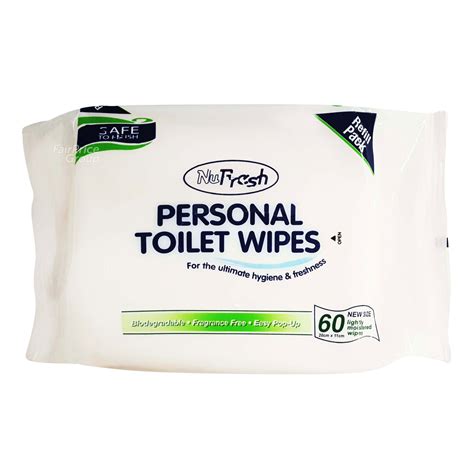 Nufresh Personal Toilet Wipes Refill Ntuc Fairprice