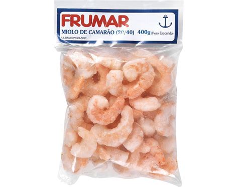 Promoção Miolo camarão selvagem 20 40 ultracongelado 400 gr em Auchan