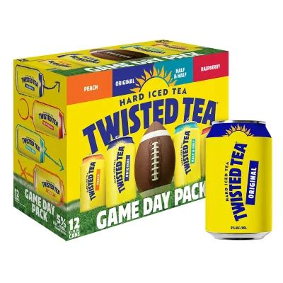 Twisted Tea Hard Iced Tea Party Pack 12 Fl Oz Can 12 Pk Sam S Club