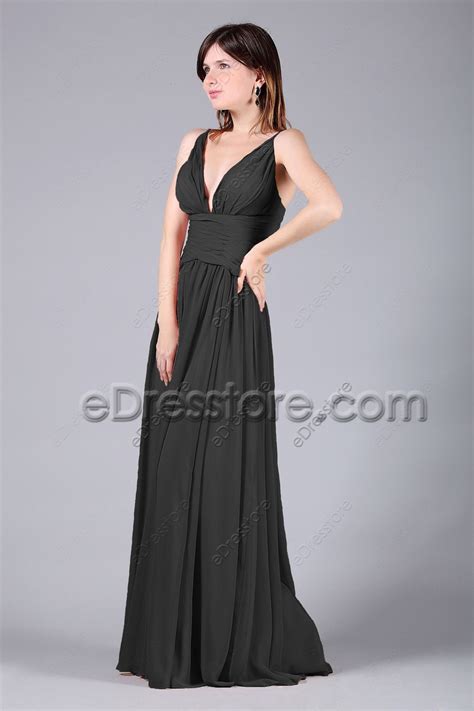 Black Bridesmaid Dresses Edresstore