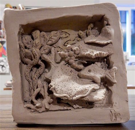 Clay Relief Sculpture For Kids Pic Resources