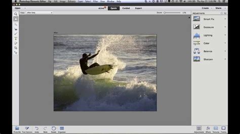 Quickly Add Watermark To Photos In Photoshop Elements Youtube