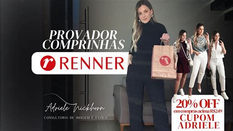 RENNER PROVADOR RENNER COMPRINHAS JUNHO 2024 YouTube