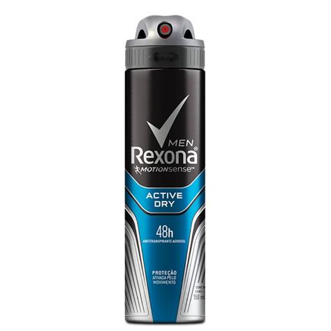 Desodorante Aerosol Rexona Men Active Dry Ml Cigana Beleza