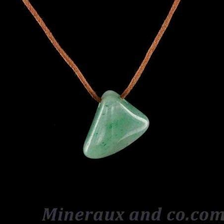 Pendentif Aventurine Verte Pendentifs Pierres Roul Es