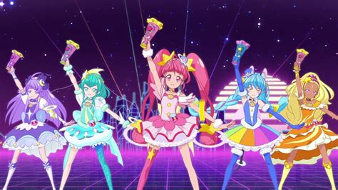 1080p Star Twinkle Precure ED2 Dance Lesson Real No Human Cgi