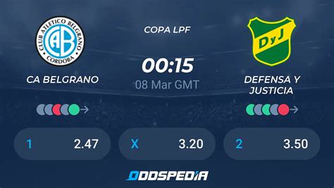 Ca Belgrano Defensa Y Justicia Pronósticos Resultados