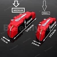 Brembo Brake Caliper Covers (Medium) – AUTO BRAND HOUSE