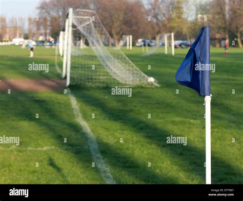 Goal Post Flag Hi Res Stock Photography And Images Alamy