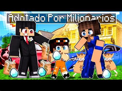 STHAN foi ADOTADO por uma FAMÍLIA de MILIONÁRIOS no Minecraft YouTube