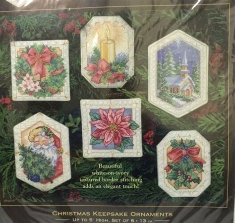 Dimensions Christmas Ornaments - Cross Stitch Patterns