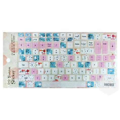 Keyboard Stickers - Colorful Elements - SWSSYD-04 | HNDMD