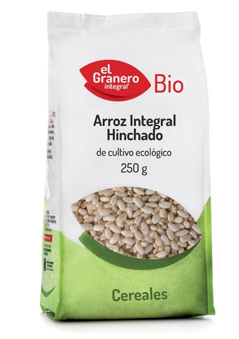 Arroz Integral Hinchado Bio Gr De El Granero Galletas La