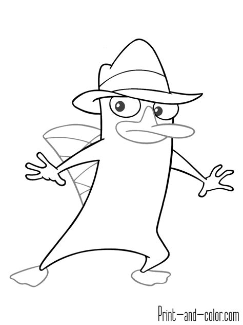 Phineas and Ferb coloring pages | Print and Color.com