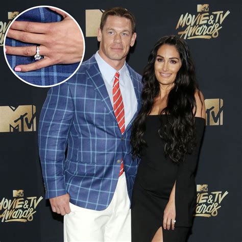 Nikki Bella Engagement Ring Photos John Cena Dwts Artem Life And Style