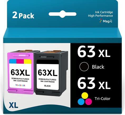 Amazon 63xl Black And Color Ink Cartridge Combo Pack Replacement