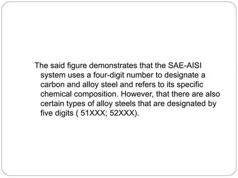 AISI SAE Designation System Pptx