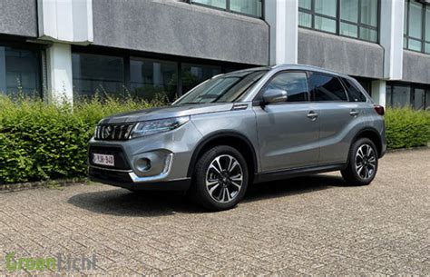 Rijtest Suzuki Vitara 14i Boosterjet Hybrid 129 Pk 2021 Groenlichtbe