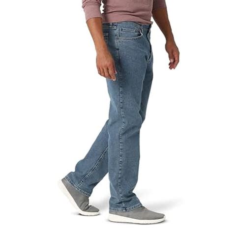 Wrangler Authentics Mens Comfort Flex Waist Relaxed Fit Jean