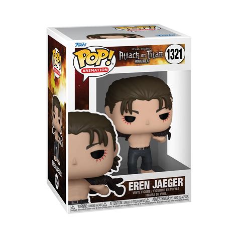 Buy Funko POP! Animation: AoT - Eren Jaeger Jeager - Attack on Titan ...