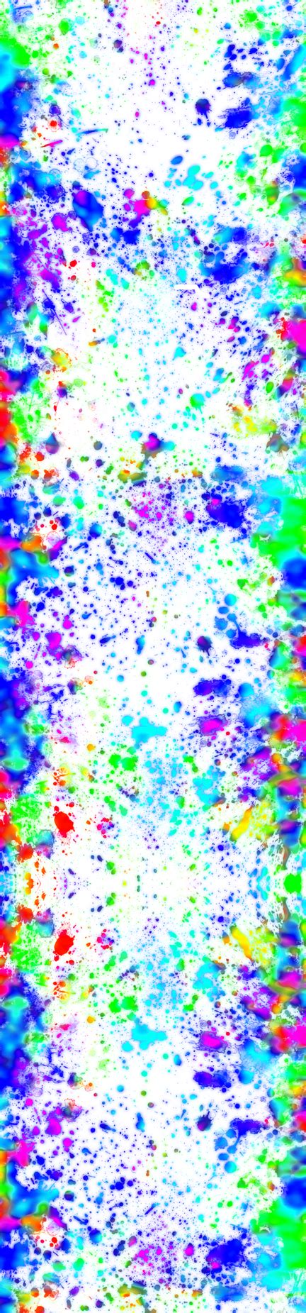 Rainbow Paint Splotches [White Background SHORT] by darkdissolution on ...