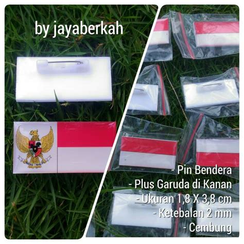 Jual Pin Bendera Merah Putih Plus Logo Garuda Shopee Indonesia