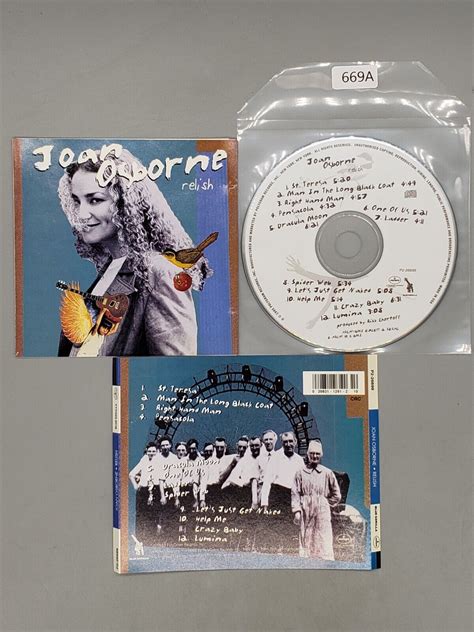 Relish By Joan Osborne Cd No Case No Tracking Ebay