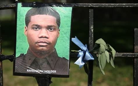 Mourners Remember Slain Nypd Officer Randolph Holder Metro Us