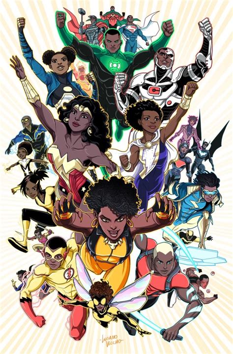 Black Super Heroes of the DCU [by Luciano] : r/DCcomics