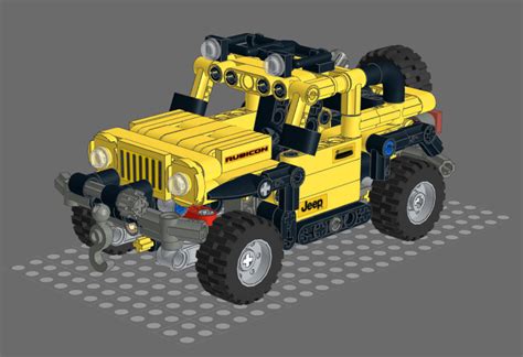 Tc25﻿﻿ 42122 Jeep Wrangler Lego Technic Mindstorms Model Team And Scale Modeling