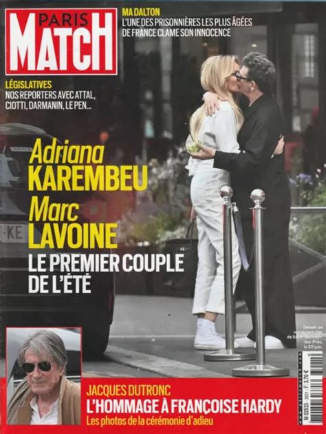 PARIS MATCH N 3921 Juin 2024 JACQUES DUTRONC L HOMMAGE A FRANCOISE