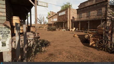 Artstation Wild Westgame Environment