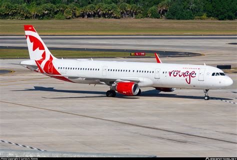 C Fjou Air Canada Rouge Airbus A Wl Photo By Carlos A Nieves