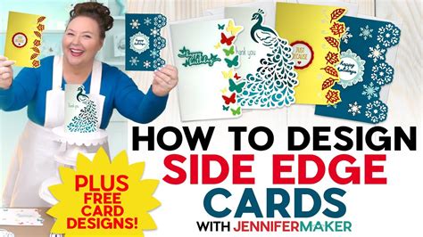 How To Create Perfect Side Edge Cards Birthday Holidays And Custom