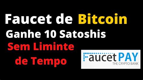 Faucet De Bitcoin Gaanhe Satoshis A Cada Minutos Via Faucetpay