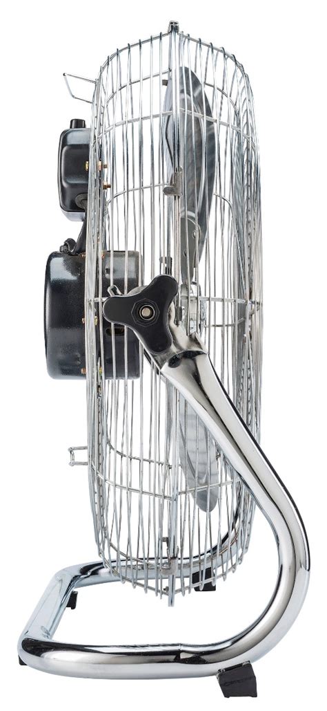 Circulador De Ar 50cm 130w Aço Cromado Turbo Chrome Ventisol R 345