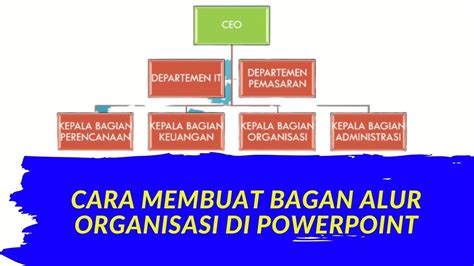 praktis  membuat bagan alur organisasi  microsoft