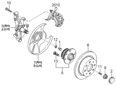 0K99333062A Genuine Kia Bolt-Hub