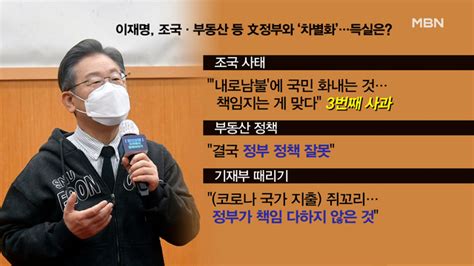 백운기의 뉴스와이드 이재명 문 정부와 차별화 윤석열 김종인 이준석 삼각편대