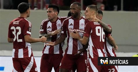 Liga Europa Olympiakos Sp Braga Cr Nica Tvi Not Cias