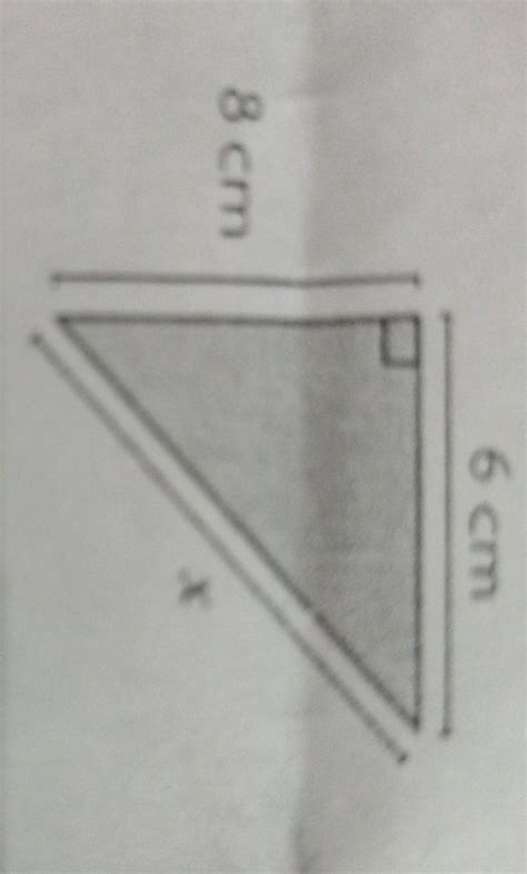 Calcula La Medida Del Lado Desconocido X Brainly Lat