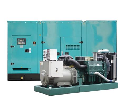 Volvo Penta Engine Singe Three Phase Power Genset Soundproof Kva