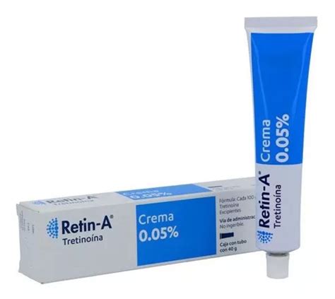 Retin a 0 050 Tretinoina Crema Tubo 40g Acné Manchas Arruga Envío gratis