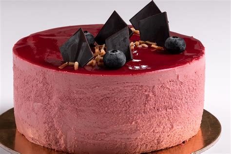 Málna mousse torta cukor és lisztmentes Ideal Desszert Francia