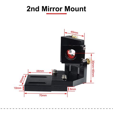 Hunst Co Black Second Laser Mount Mirror Mm Lens Integrative Mount