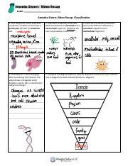 Amoeba Sisters Video Recap Classification Key