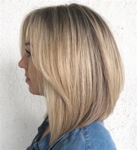 20 Best Golden Bronde Sliced Bob Hairstyles