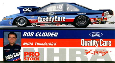 1994 Bob Glidden And His Pro Stock Thunderbird 10 Time Nhr Flickr