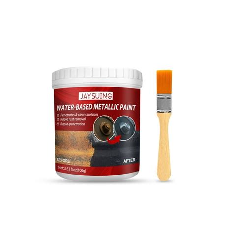 amousa Rust-Remover, 2 Piece Rust-Converter Metal Water Based Paint ...